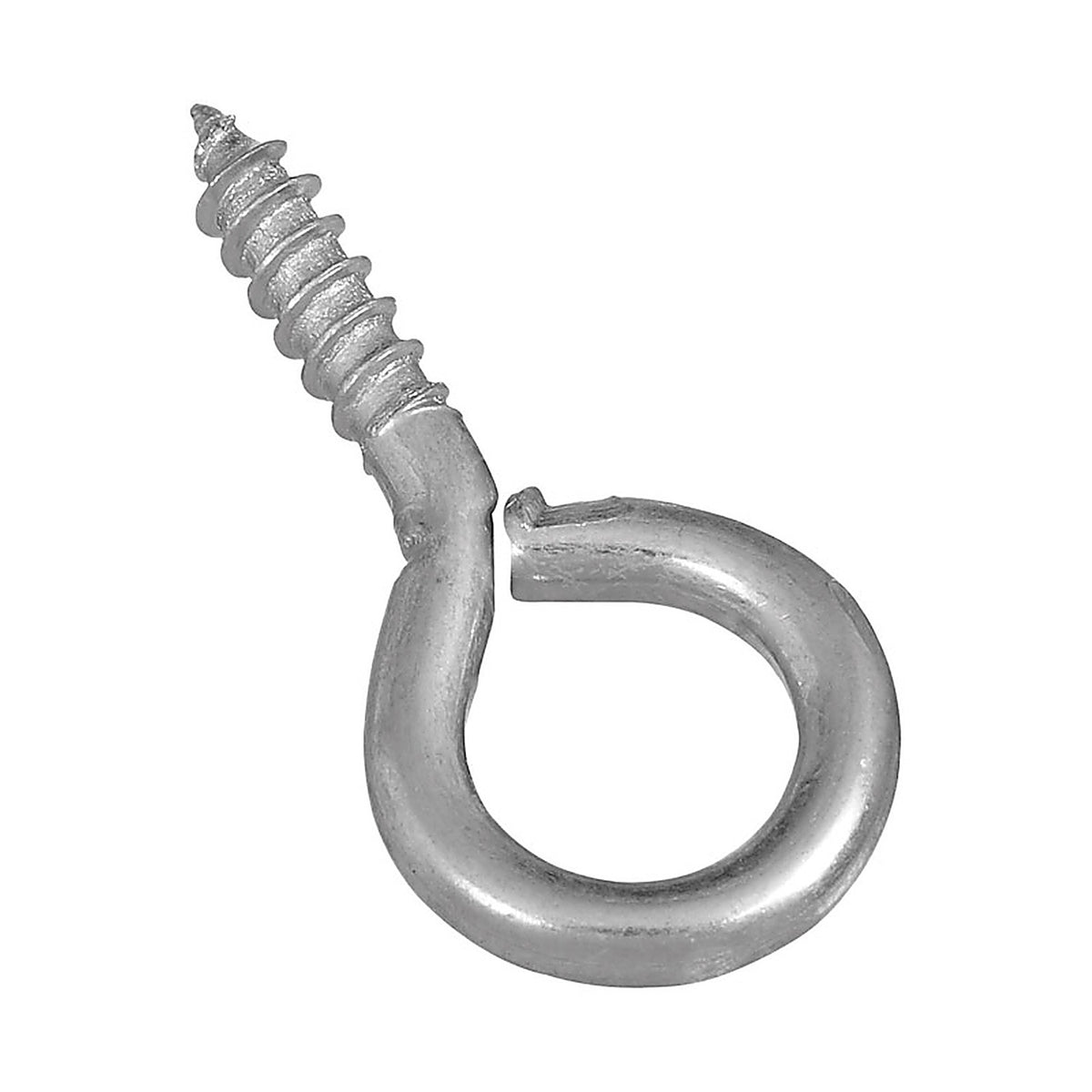 National Hardware N119-040 0.14 in. Dia. x 1-3/8 in. L Zinc-Plated Steel Screw Eye 25 lb. capacity 8/Pack