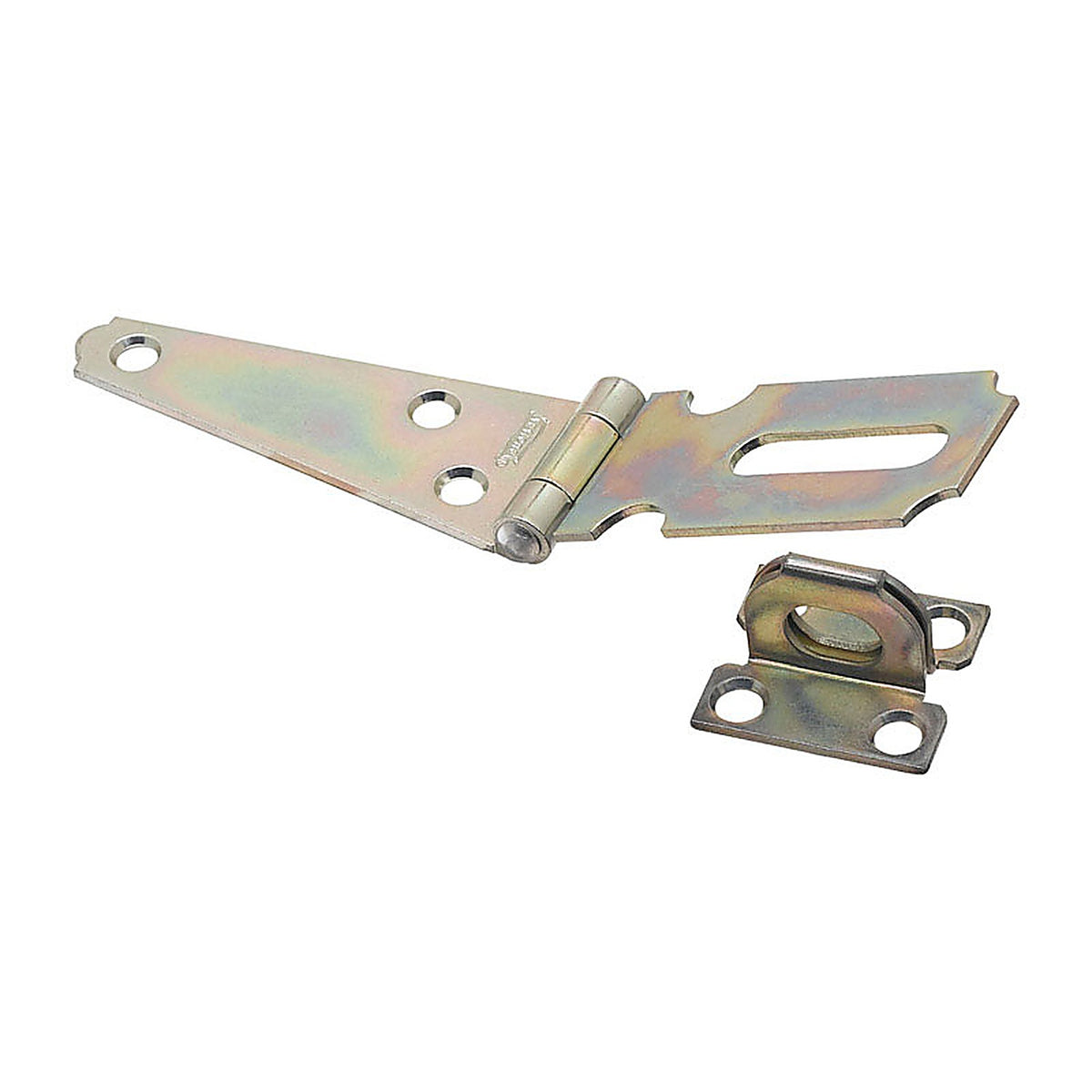 National Hardware N129-577 Zinc-Plated Aluminum/Steel 3 in. L Hinge Hasp 1