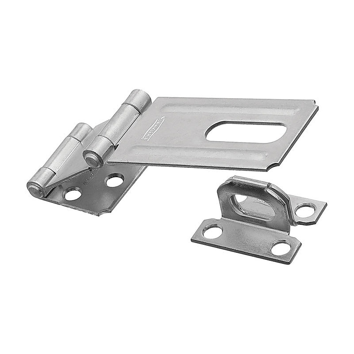 National Hardware N103-259 Zinc-Plated Aluminum/Steel 3-1/4 in. L Double Hinge Safety Hasp 1