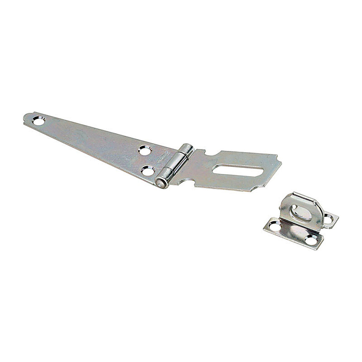 National Hardware N129-627 Zinc-Plated Aluminum/Steel 4 in. L Hinge Hasp 1