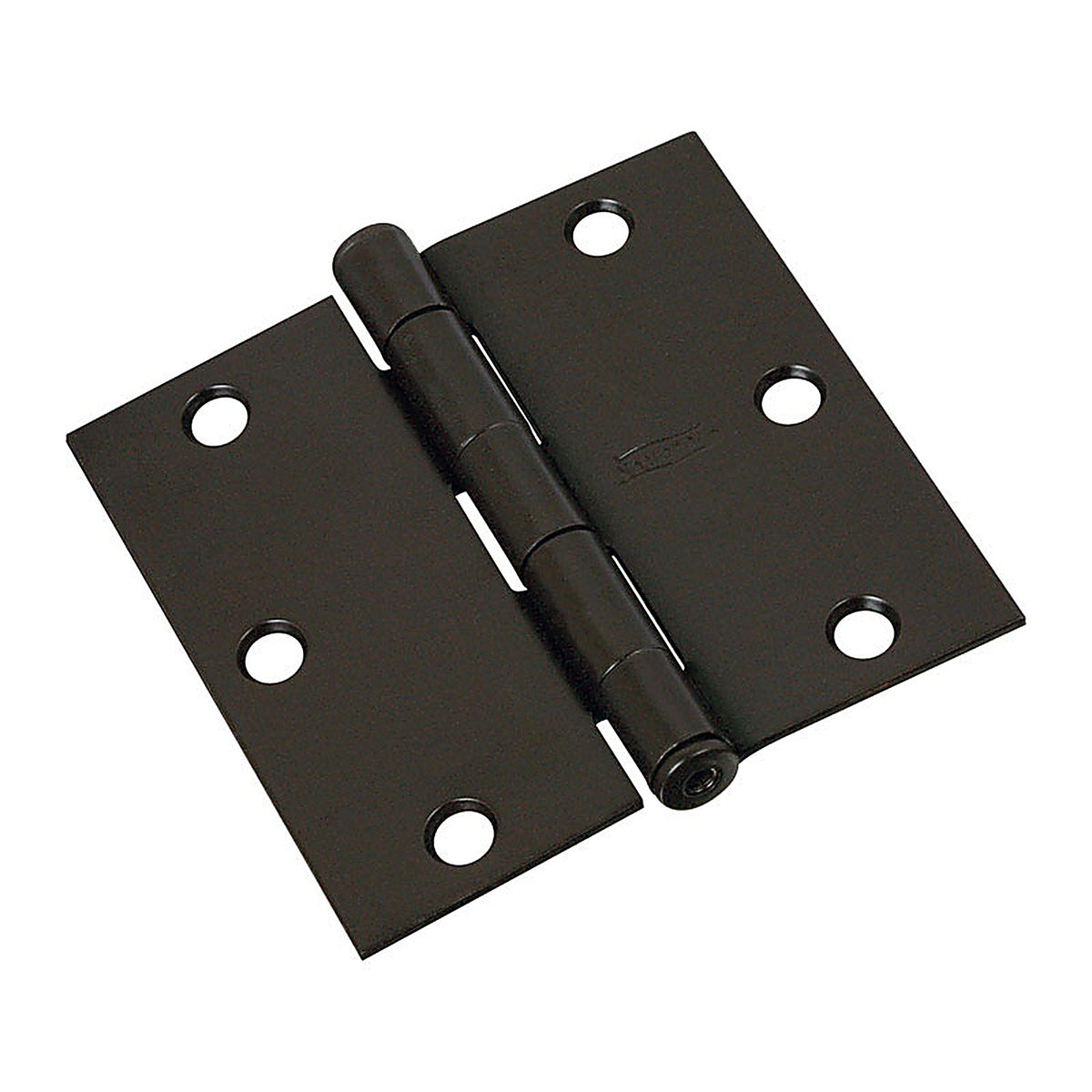 National Hardware N830-203 3-1/2 in. L Oil Rubbed Bronze Door Hinge 1/Pack