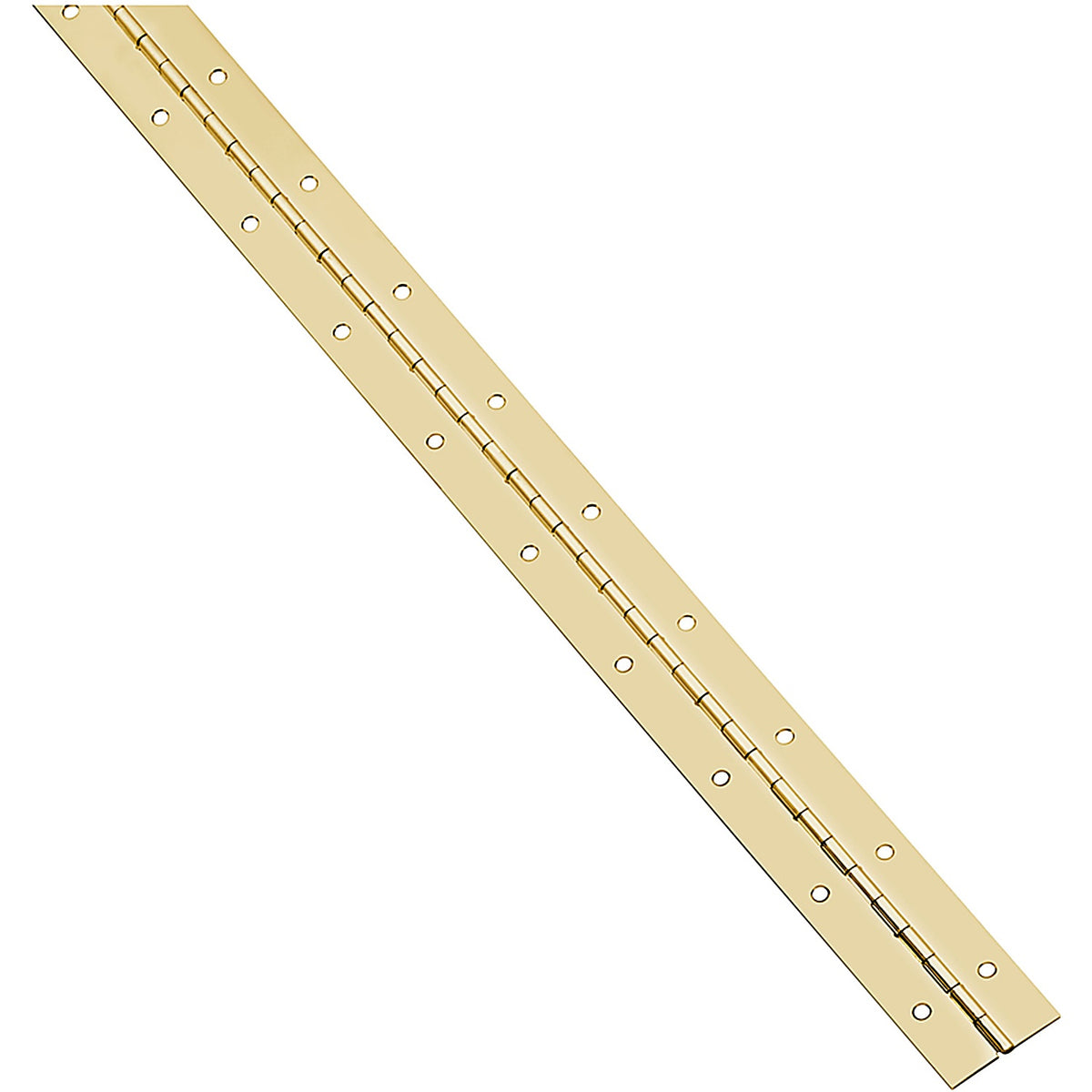 National Hardware N148-205 30 in. L Brass-Plated Continuous Hinge 1/Pack