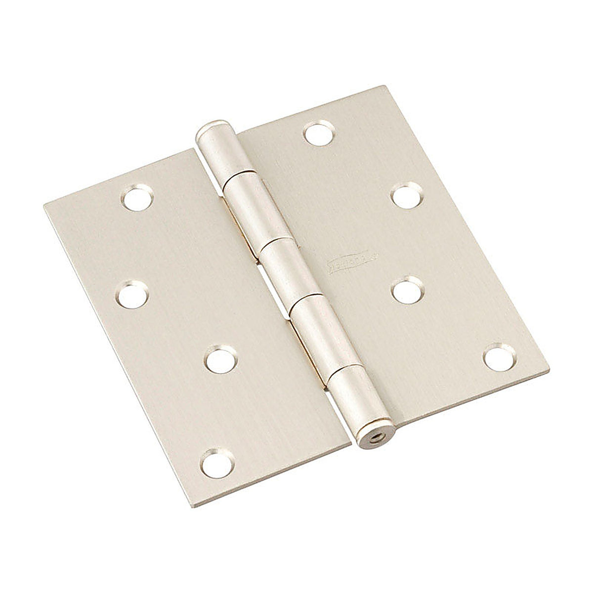 National Hardware N830-249 4 in. L Satin Nickel Door Hinge 1/Pack