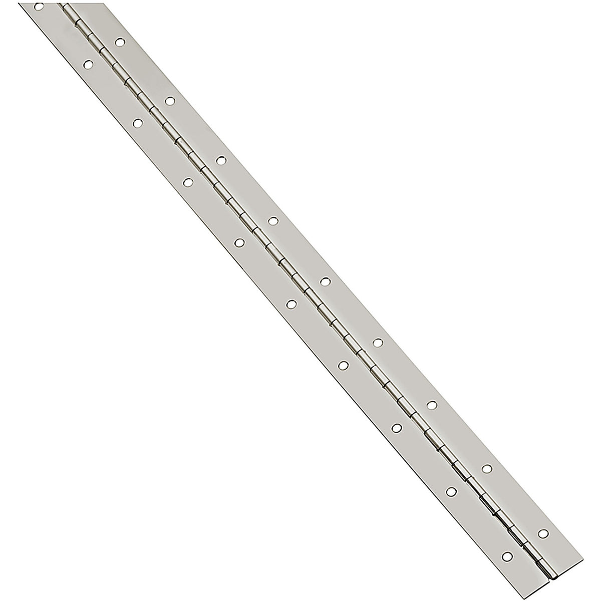 National Hardware N148-221 30 in. L Nickel Continuous Hinge 1/Pack