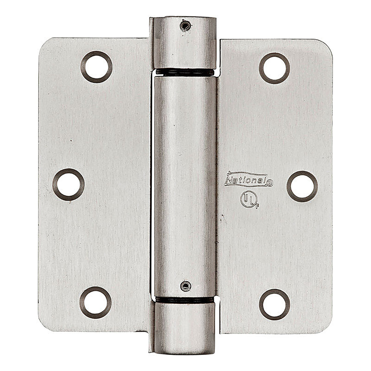 National Hardware N350-835 3-1/2 in. L Satin Nickel Spring Hinge 1/Pack
