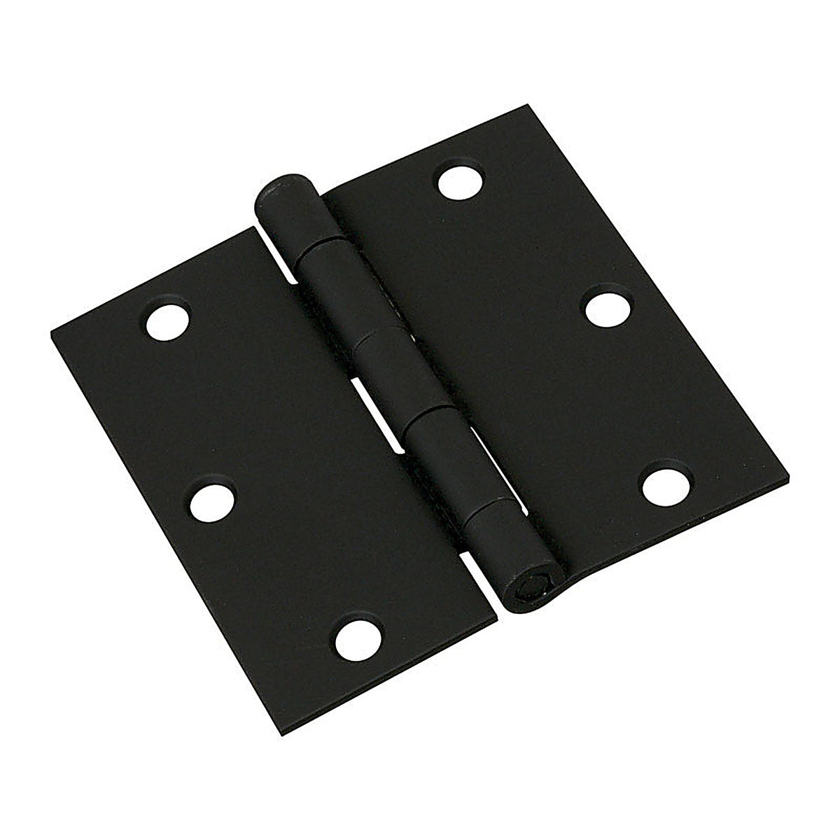 National Hardware N241-190 3-1/2 in. L Black Door Hinge 1/Pack
