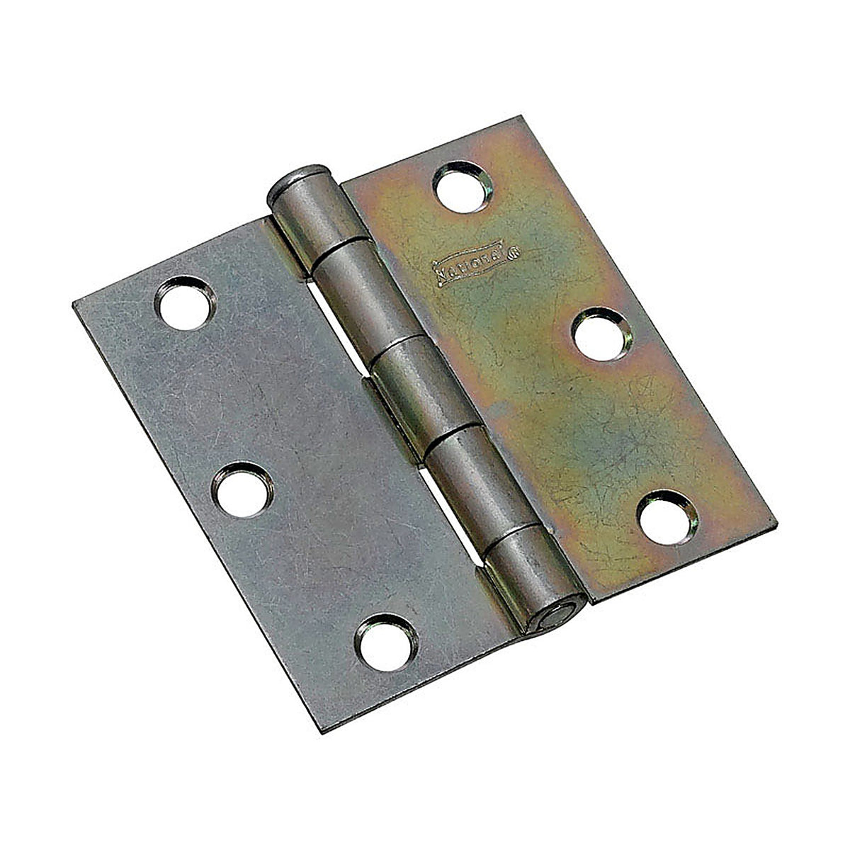 National Hardware N195-651 3 in. L Zinc-Plated Broad Hinge 2/Pack