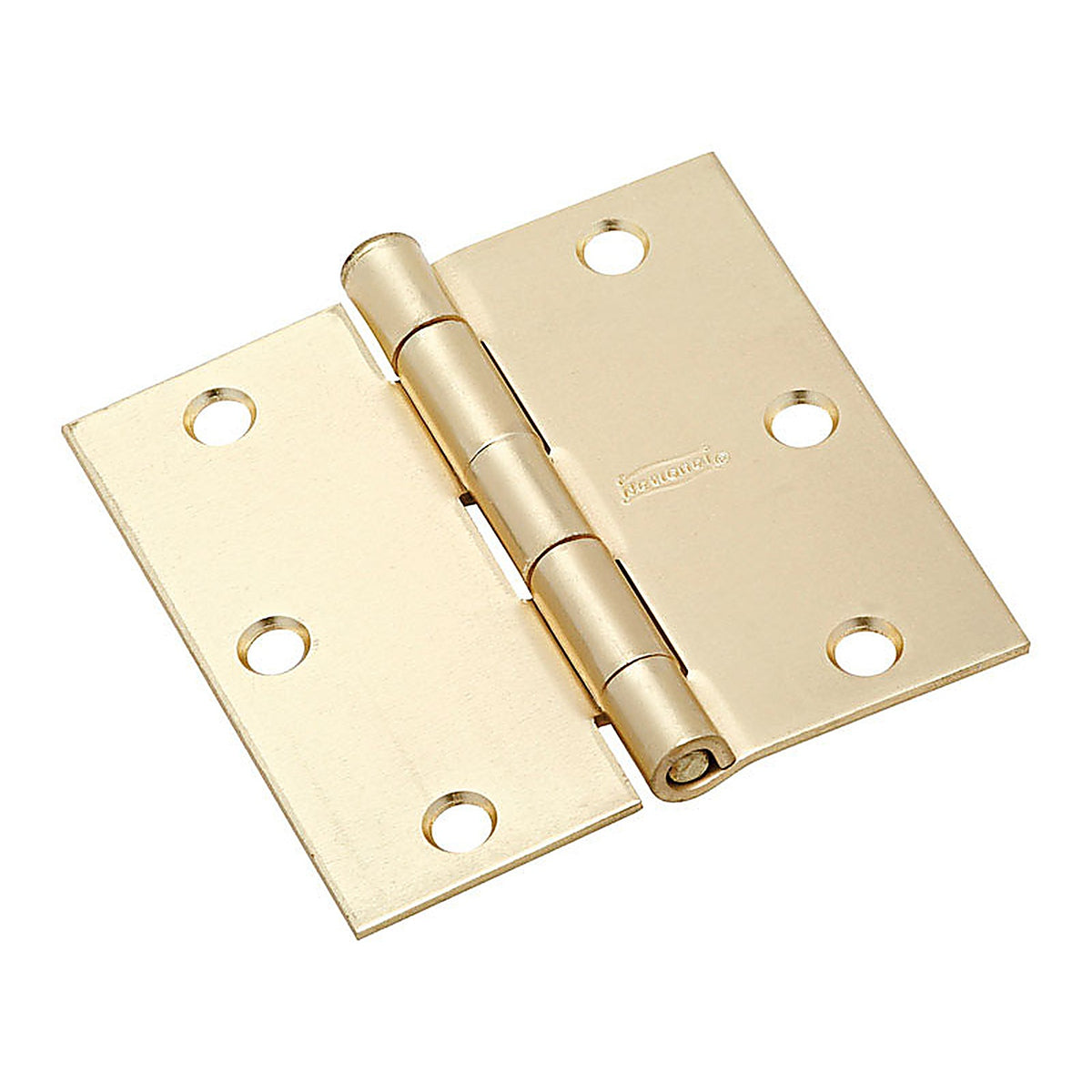 National Hardware N830-232 3 in. L Satin Brass Door Hinge 1/Pack