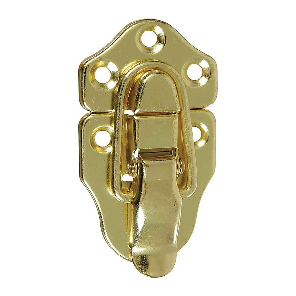 National Hardware N208-595 Brass-Plated Steel Drawer Catch 2/Pack 3.64 in.