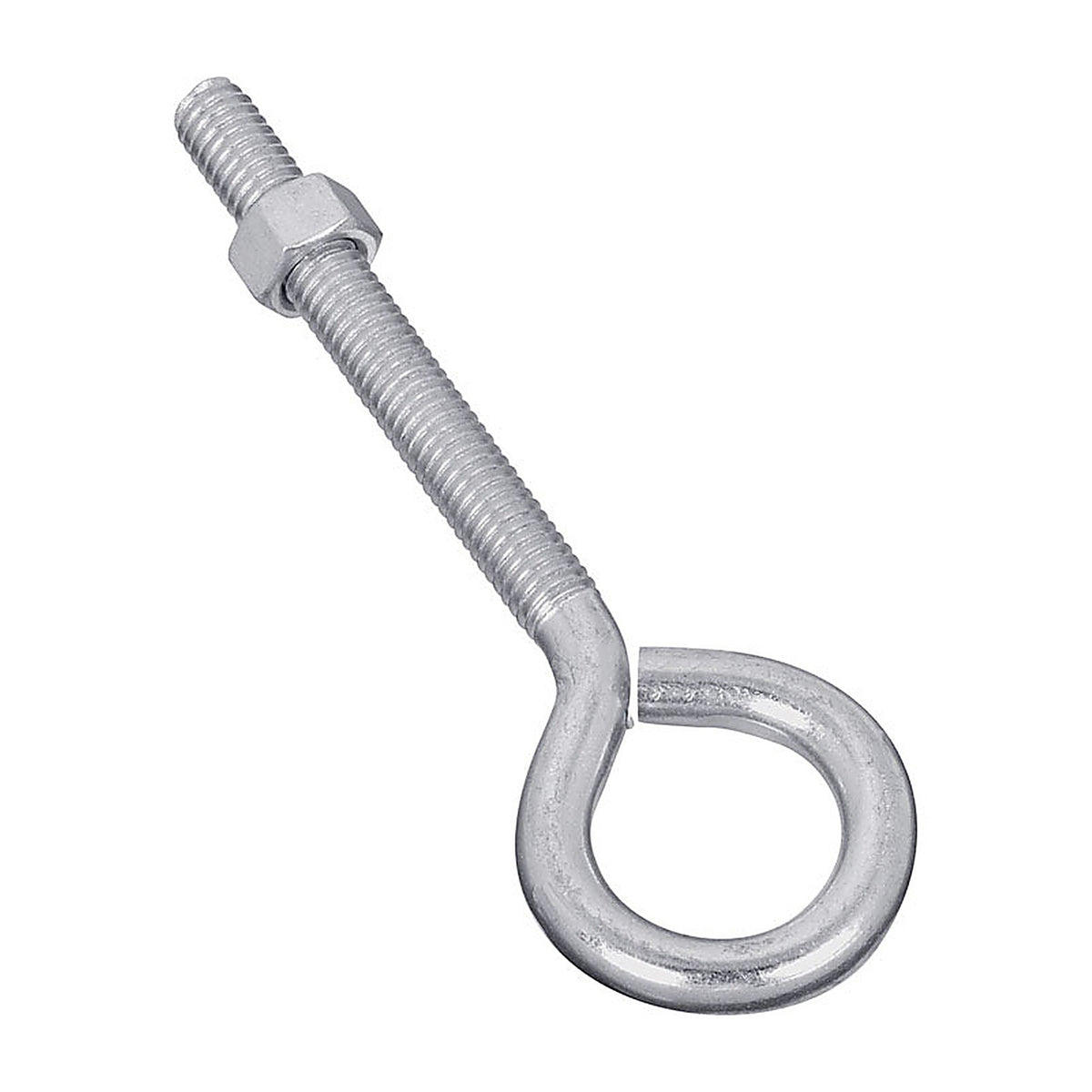 National Hardware N221-275 3/8 in. x 5 in. L Zinc-Plated Steel Eyebolt Nut Included