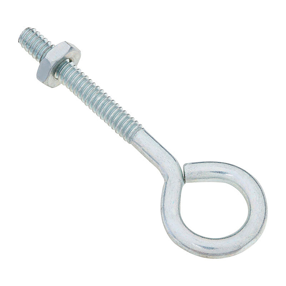 National Hardware N221-077 3/16 in. x 2-1/2 in. L Zinc-Plated Steel Eyebolt Nut Included