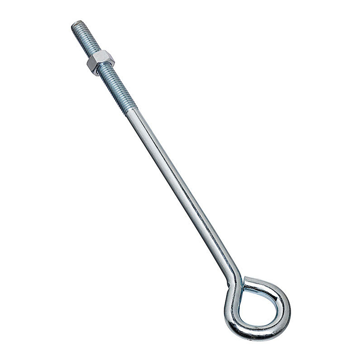 National Hardware N221-341 1/2 in. x 12 in. L Zinc-Plated Steel Eyebolt Nut Included