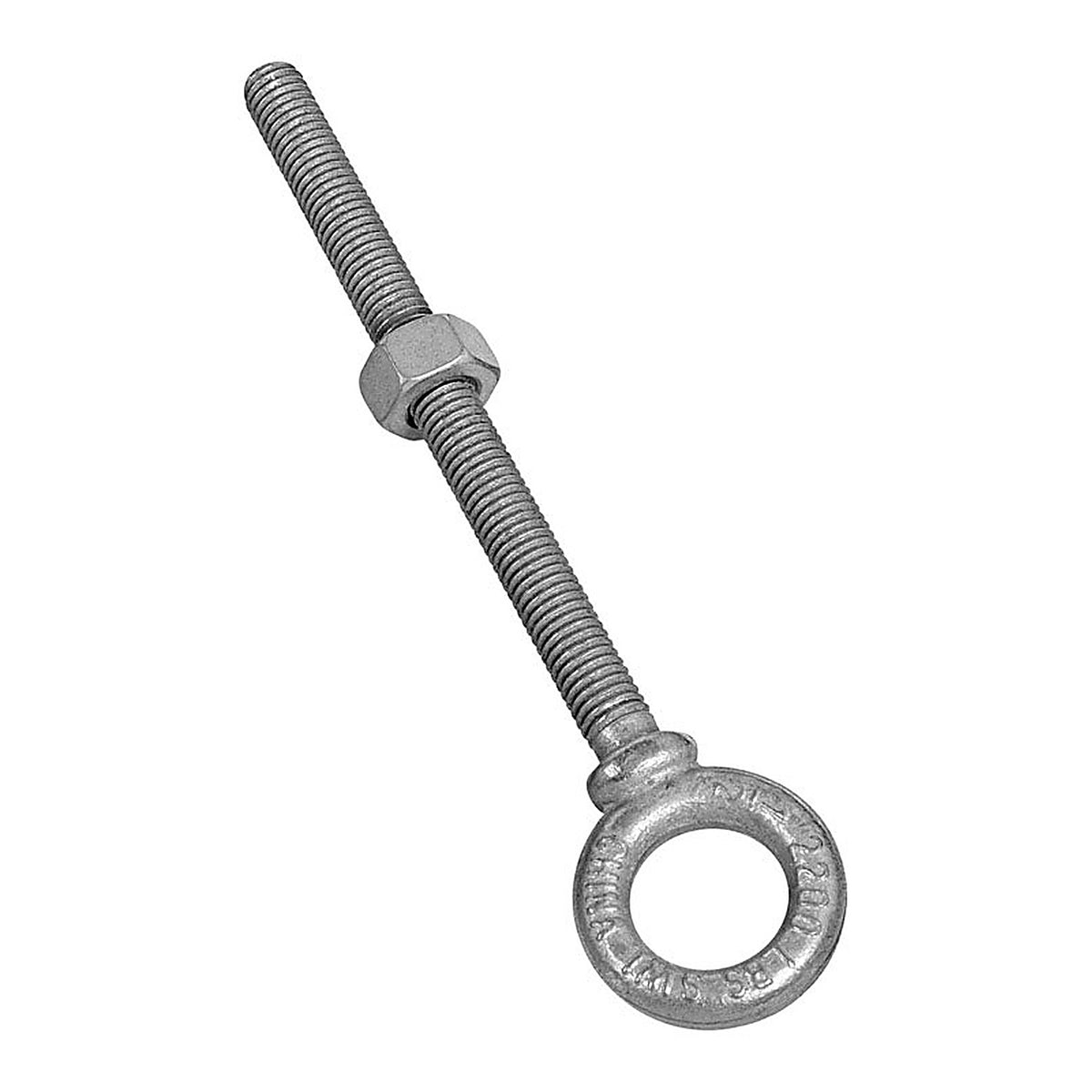 National Hardware N245-167 1/2 in. x 6 in. L Hot Dipped Galvanized Steel Eyebolt Nut Included