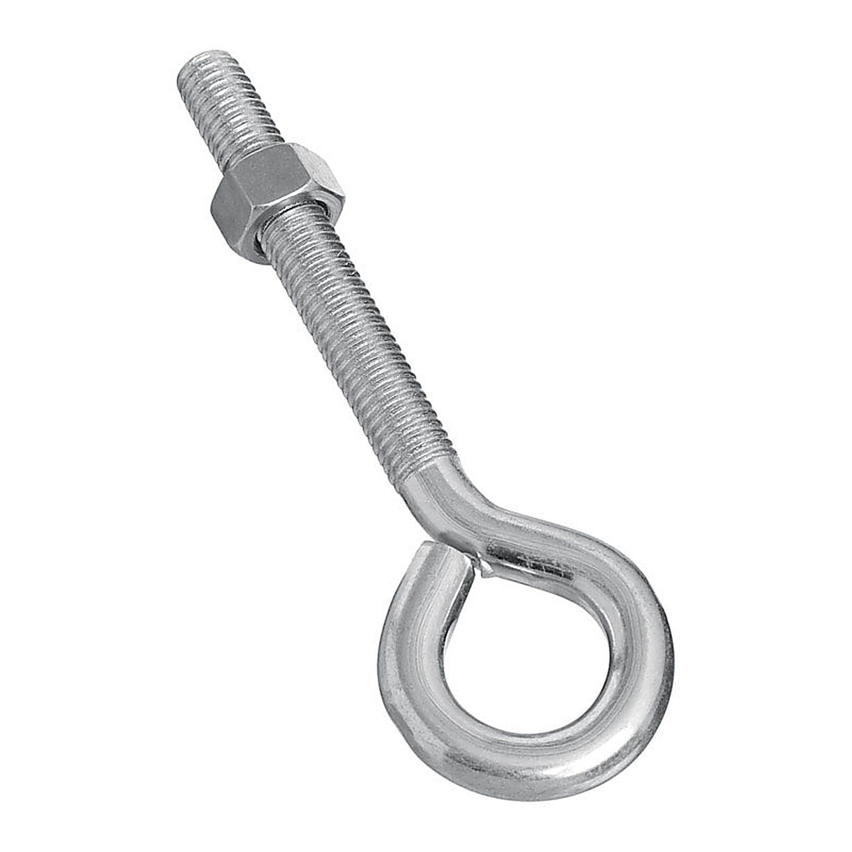 National Hardware N221-317 1/2 in. x 6 in. L Zinc-Plated Steel Eyebolt Nut Included