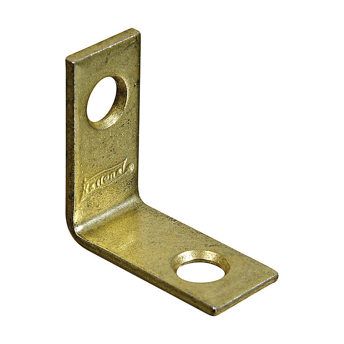 National Hardware N190-819 1 in. H x 0.5 in. W x 0.07 in. D Brass-Plated Steel Inside Corner Brace