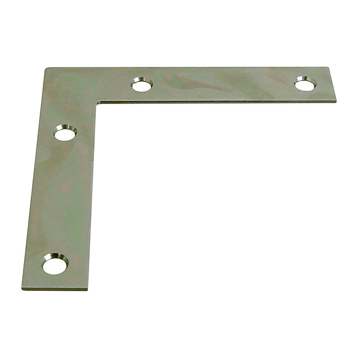 National Hardware N114-116 4 in. H x 0.75 in. W x 0.07 in. D Zinc-Plated Steel Outside Corner Brace