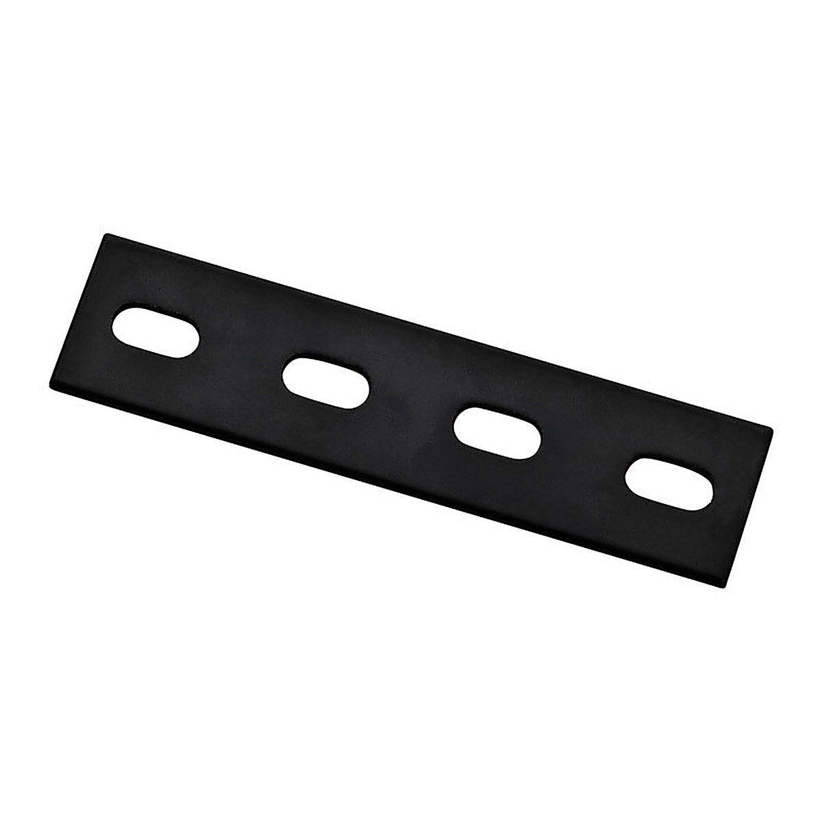 National Hardware N351-455 6 in. H x 1.5 in. W x 0.125 in. D Black Carbon Steel Flat Mending Plate