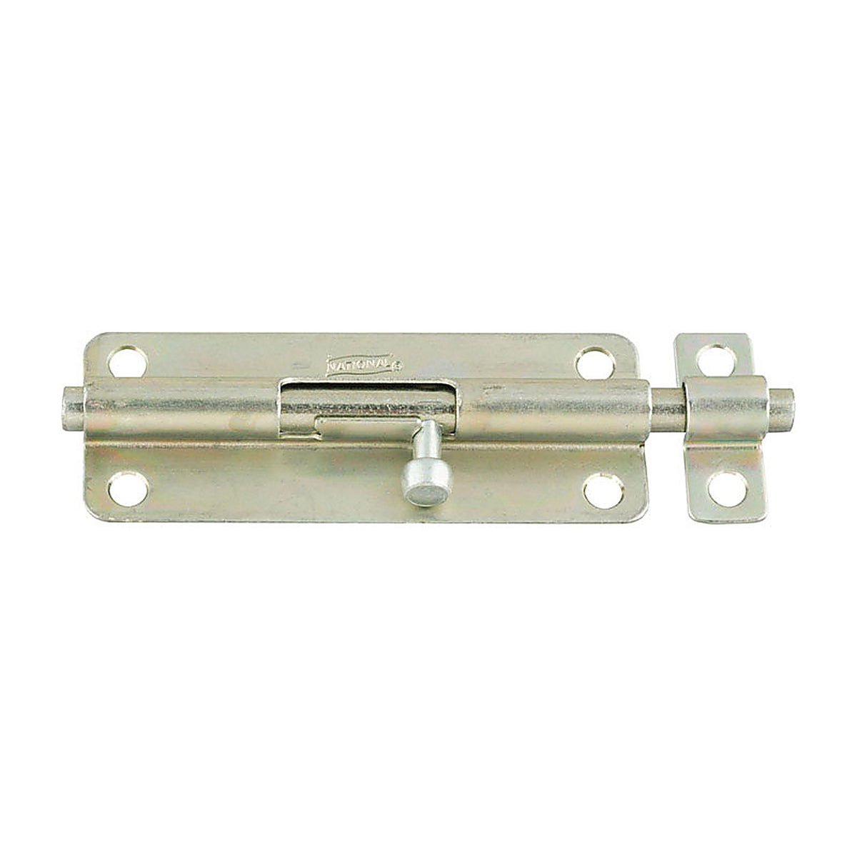 National Hardware N151-738 5 in. L Zinc-Plated Steel Barrel Bolt 1/Pack