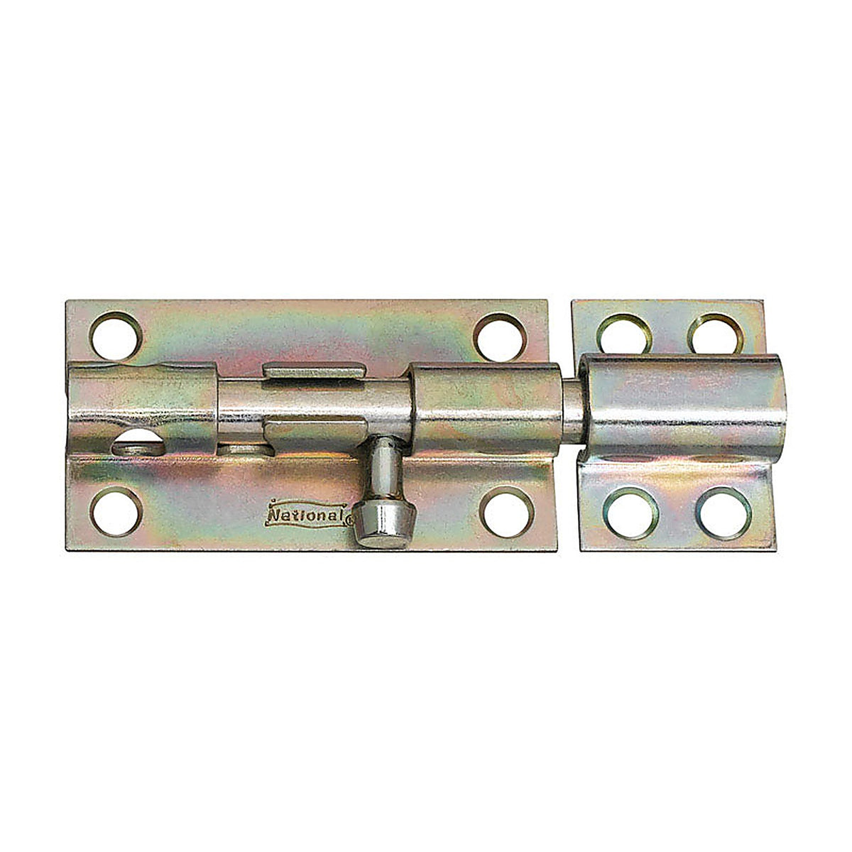 National Hardware N162-370 4 in. L Zinc-Plated Steel Heavy Duty Barrel Bolt 1/Pack