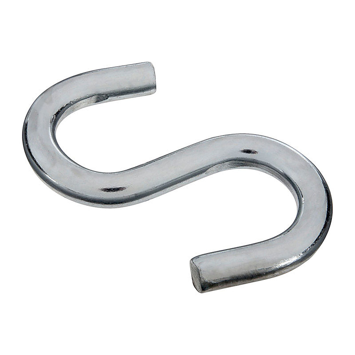 National Hardware N347-849 Zinc-Plated Silver Steel 3-1/2 in. L Heavy Open S-Hook 180 lb. 1/Pack