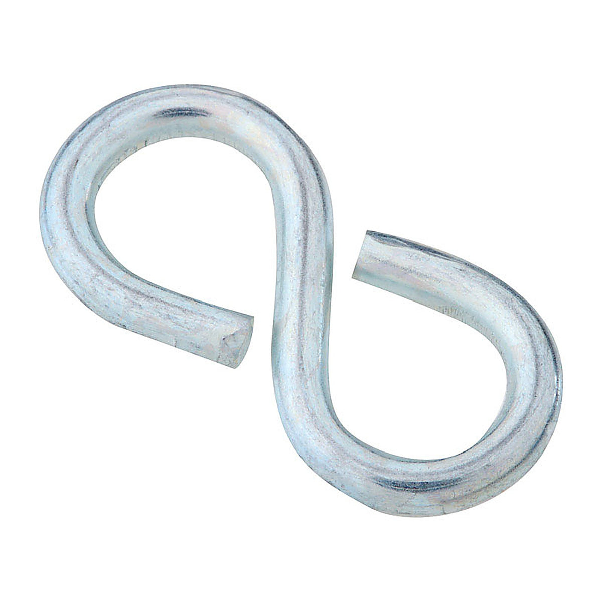 National Hardware N121-350 Zinc-Plated Silver Steel 1-1/4 in. L Closed S-Hook 20 lb. 5/Pack
