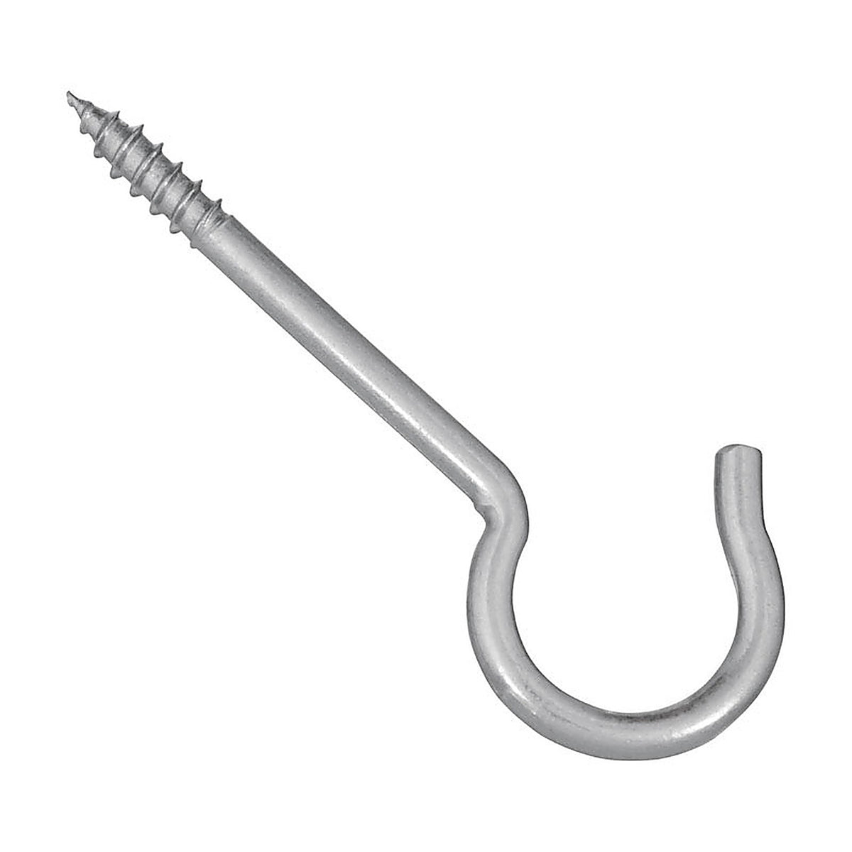 National Hardware N120-816 Zinc-Plated Silver Steel 3-3/8 in. L Ceiling Hook 35 lb. 3/Pack