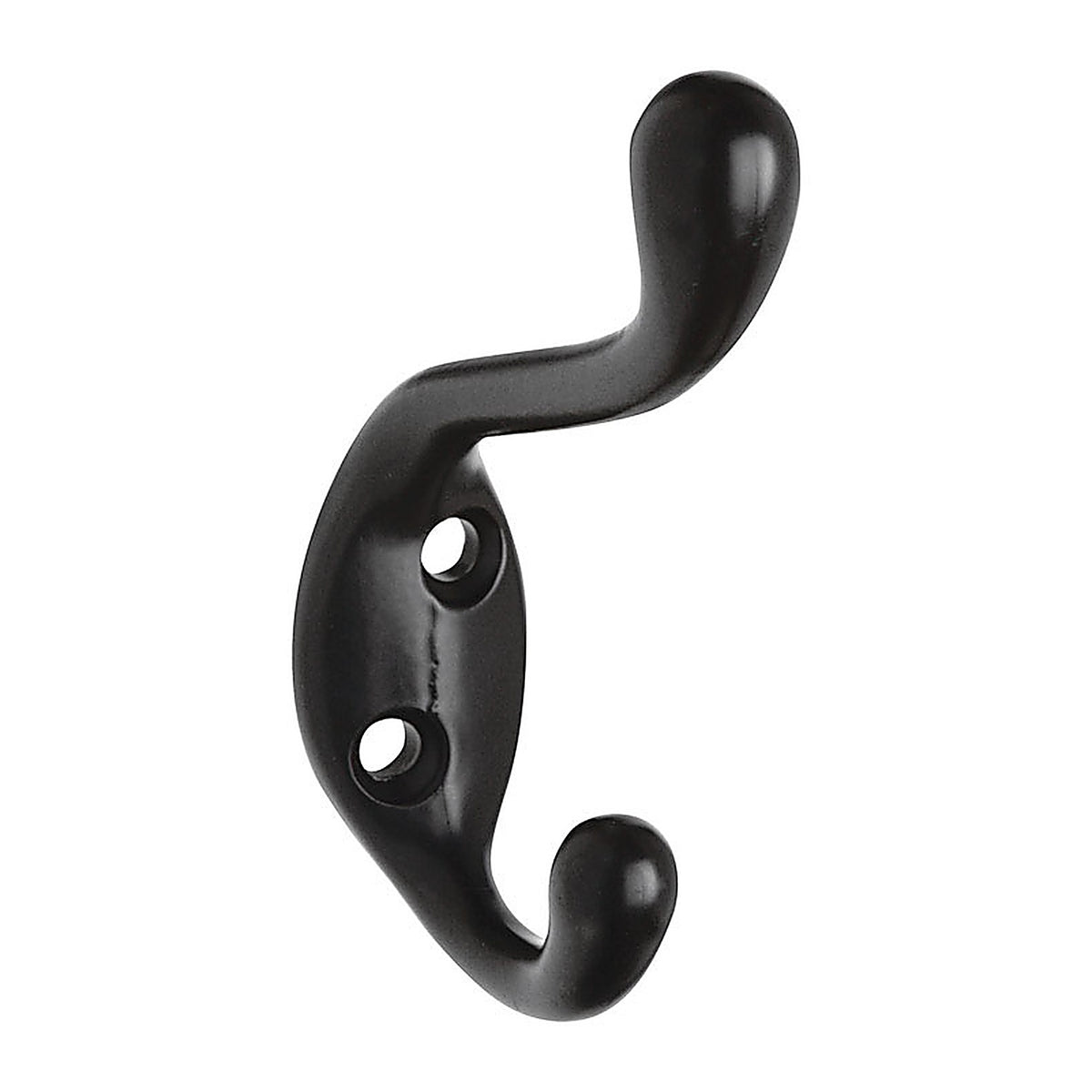 National Hardware N330-886 3.3 in. L Oil Rubbed Bronze Black Zinc Hook 75 lb. capacity 1/Pack