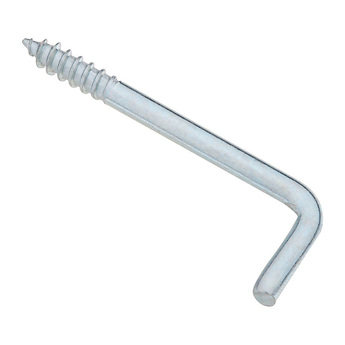 National Hardware N120-402 Zinc-Plated Silver Steel 1-13/16 in. L Square Bend Hook 3 lb. 6/Pack