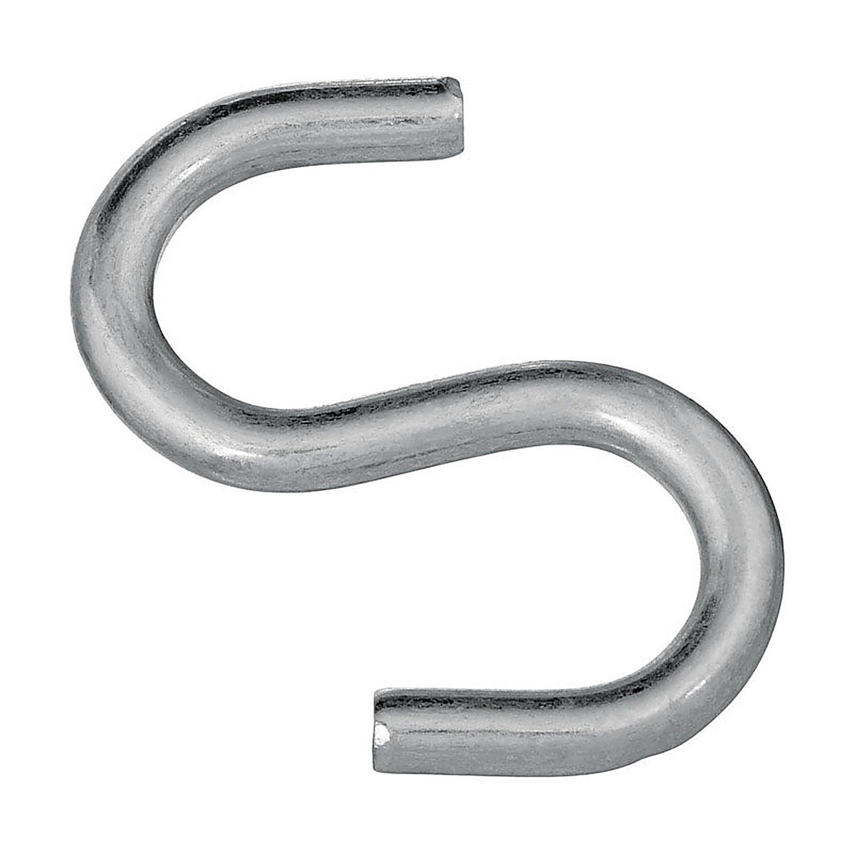National Hardware N121-756 Zinc-Plated Silver Steel 3 in. L Open S-Hook 120 lb. 1/Pack