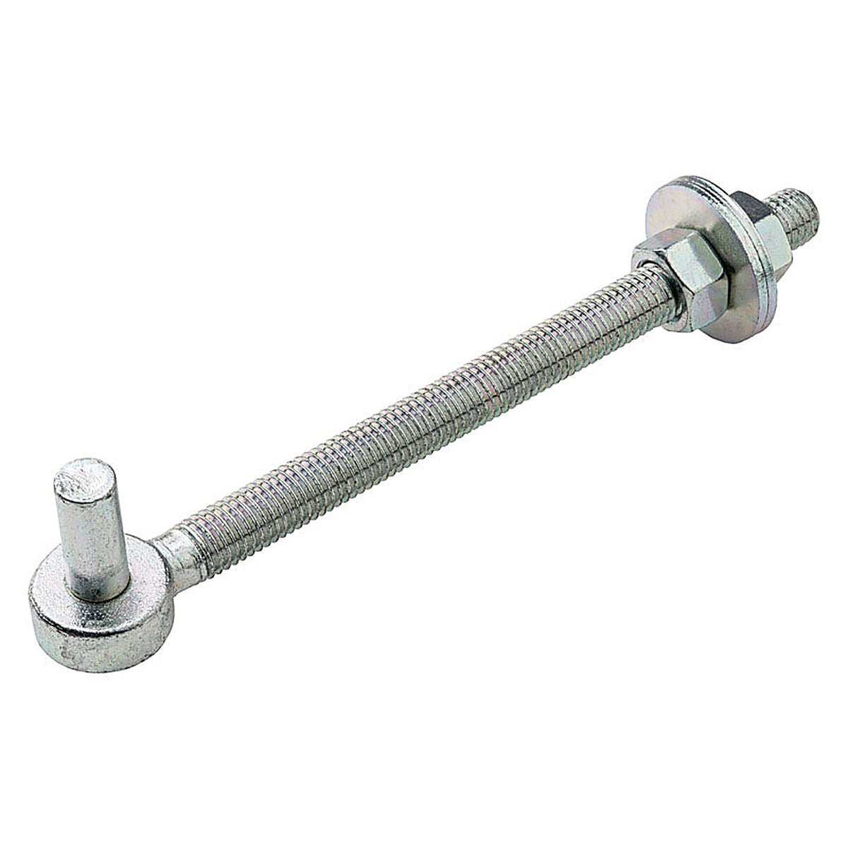 National Hardware N130-617 Zinc-Plated Silver Steel 8 in. L Bolt Hook 150 lb. 1/Pack