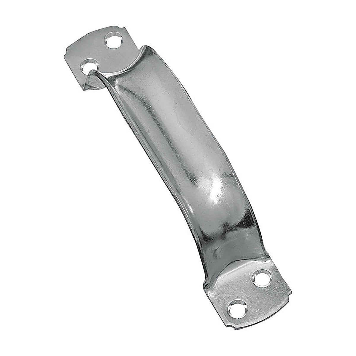 National Hardware N100-313 6-3/4 in. L Zinc-Plated Silver Steel Door Pull