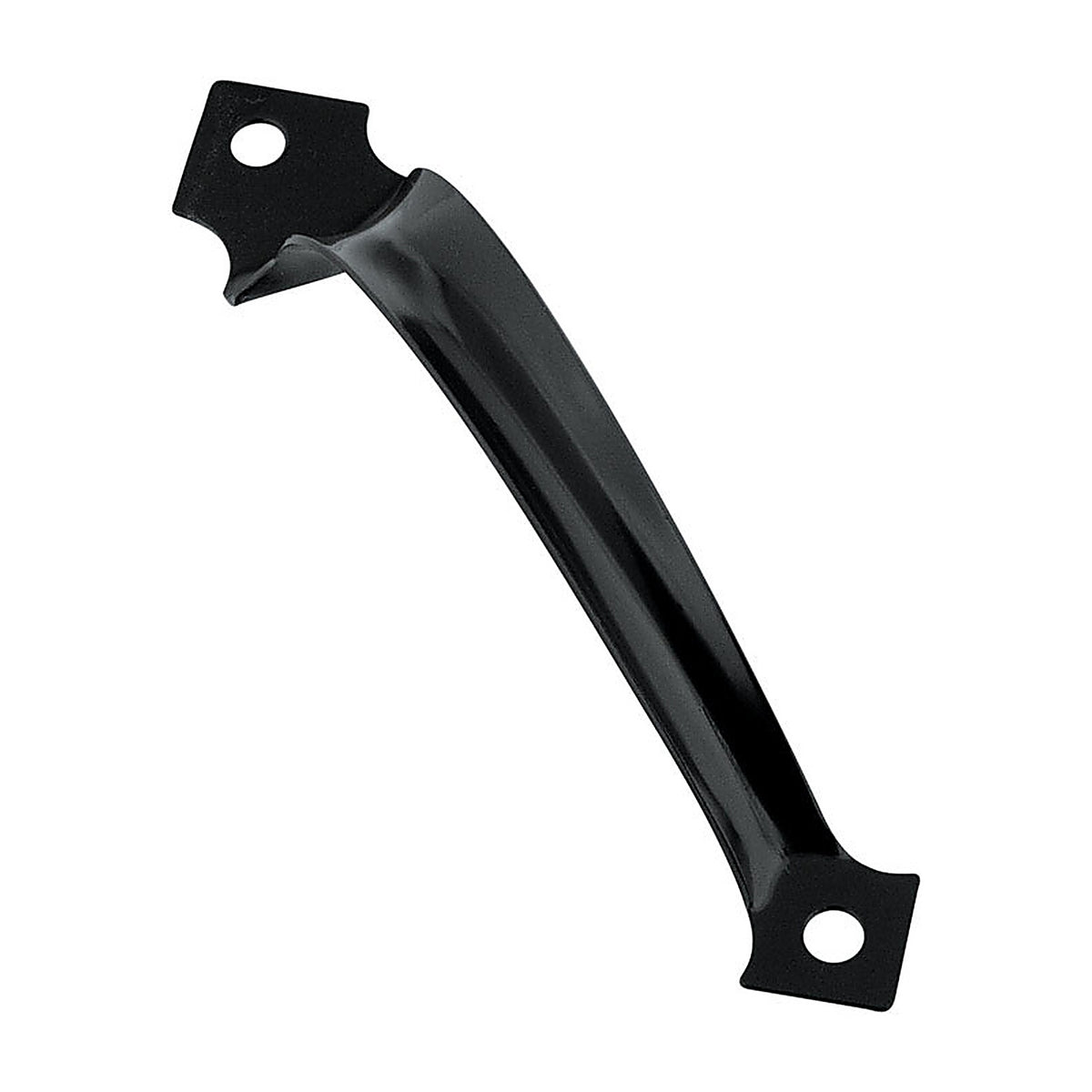 National Hardware N100-032 6-1/2 in. L Black Steel Ornamental Gate Pull