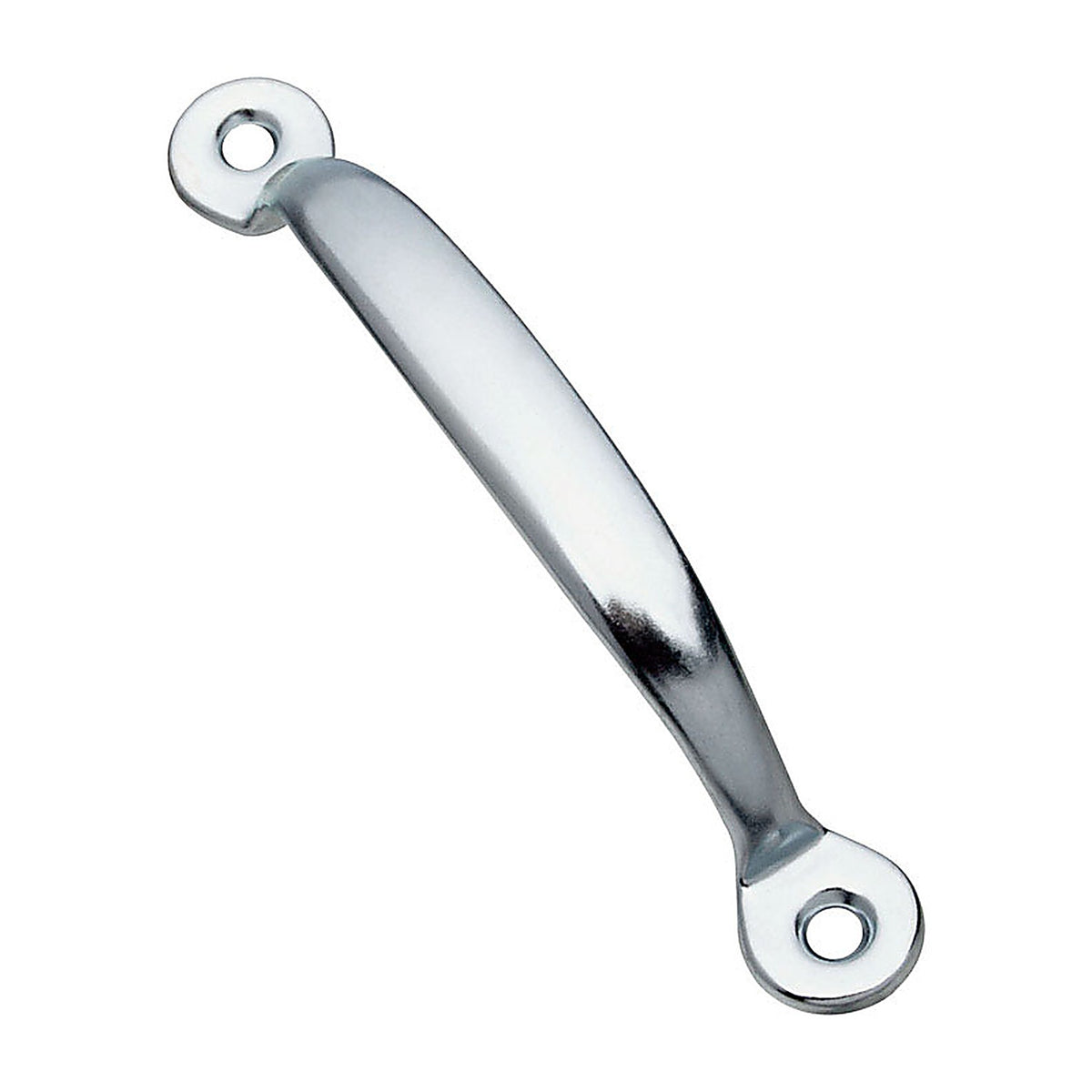 National Hardware N117-713 4-3/4 in. L Zinc-Plated Silver Steel Door Pull