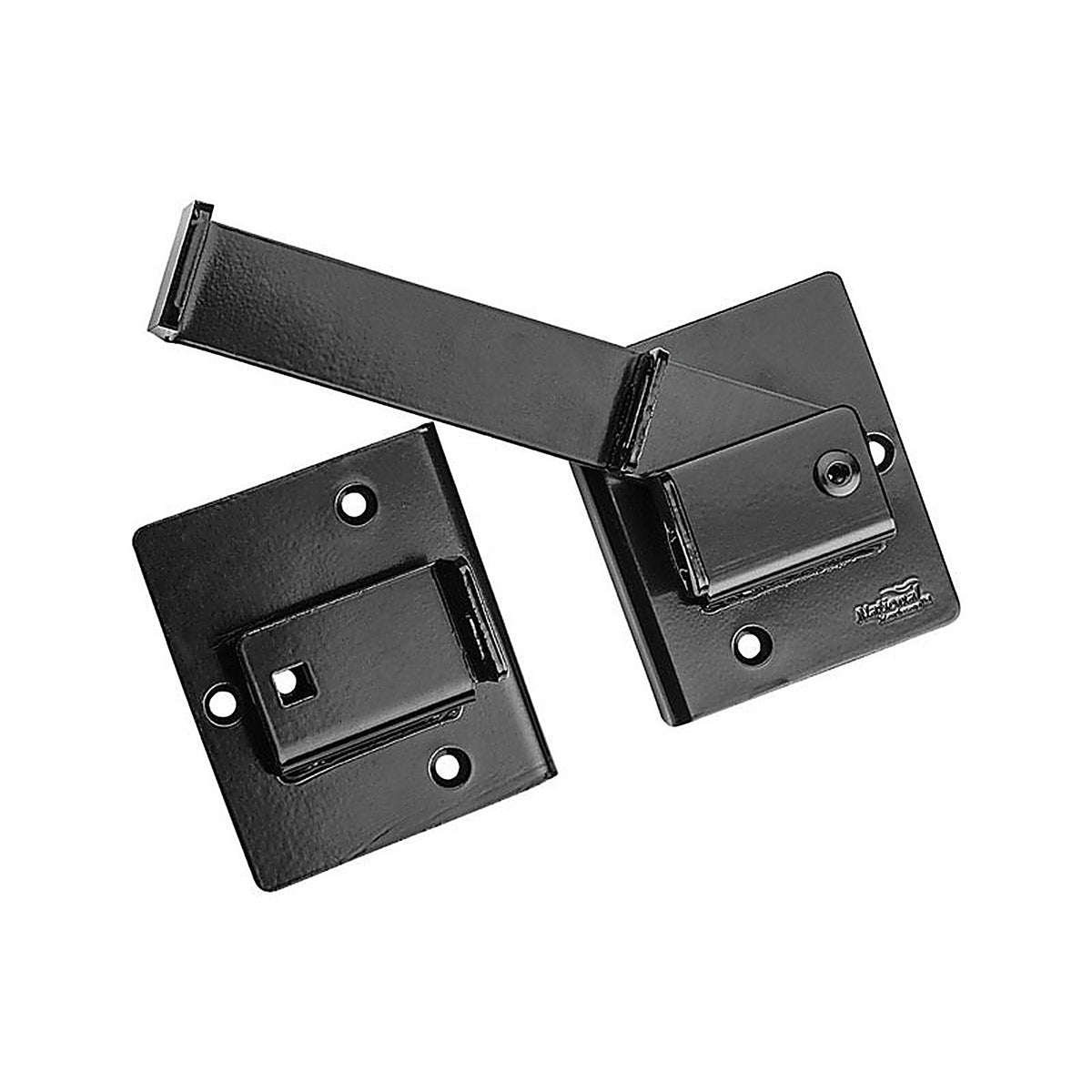 National Hardware N109-001 2.5 in. H x 4.25 in. W x 8.63 in. L Black Steel Flip Heavy Duty Latch