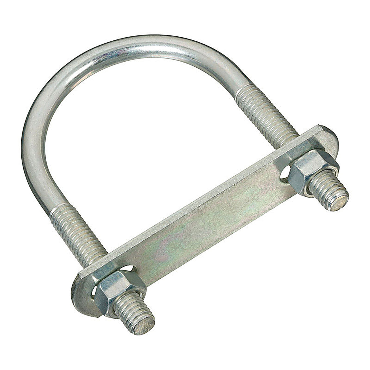 National Hardware N222-208 3/8 in. x 2-1/2 in. W x 4 in. L Coarse Zinc-Plated Steel U-Bolt