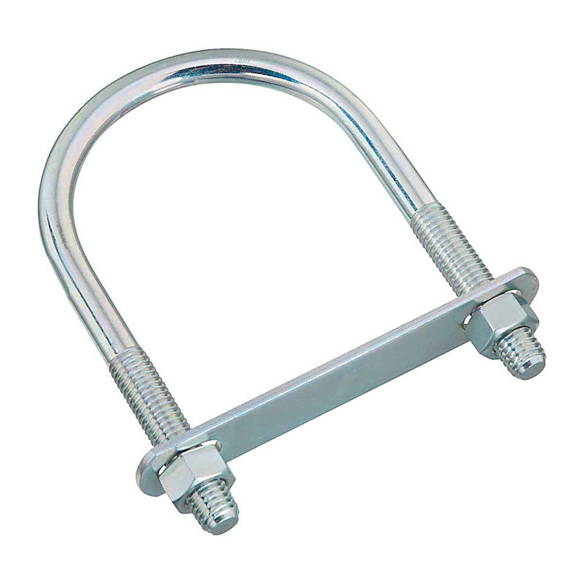 National Hardware N347-815 1/2 in. x 3-1/2 in. W x 6 in. L Coarse Zinc-Plated Steel U-Bolt