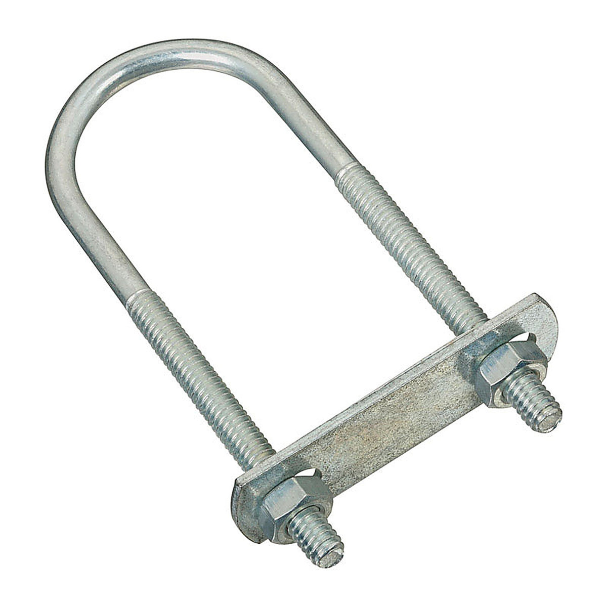 National Hardware N222-117 1/4 in. x 1-3/8 in. W x 4 in. L Coarse Zinc-Plated Steel U-Bolt