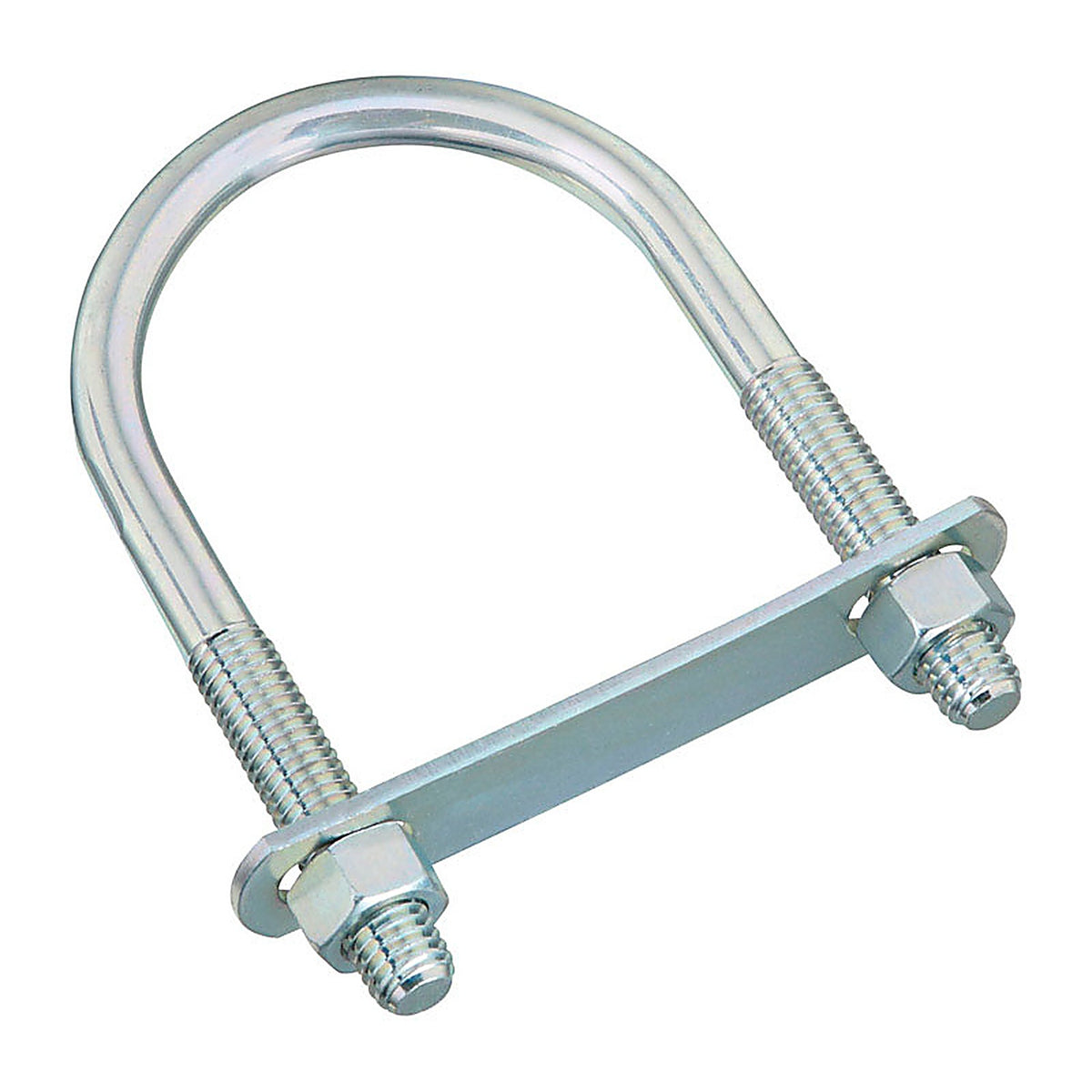 National Hardware N347-807 1/2 in. x 3 in. W x 5-1/2 in. L Coarse Zinc-Plated Steel U-Bolt