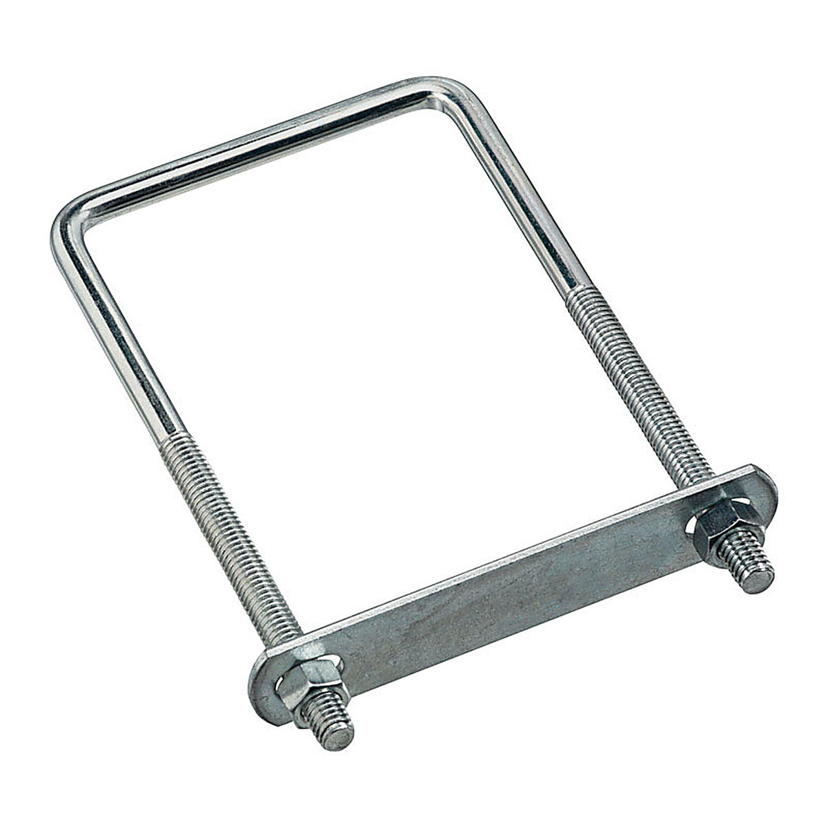 National Hardware N245-027 3/8 in. x 3-5/8 in. W x 7 in. L Coarse Zinc-Plated Steel Square U-Bolt