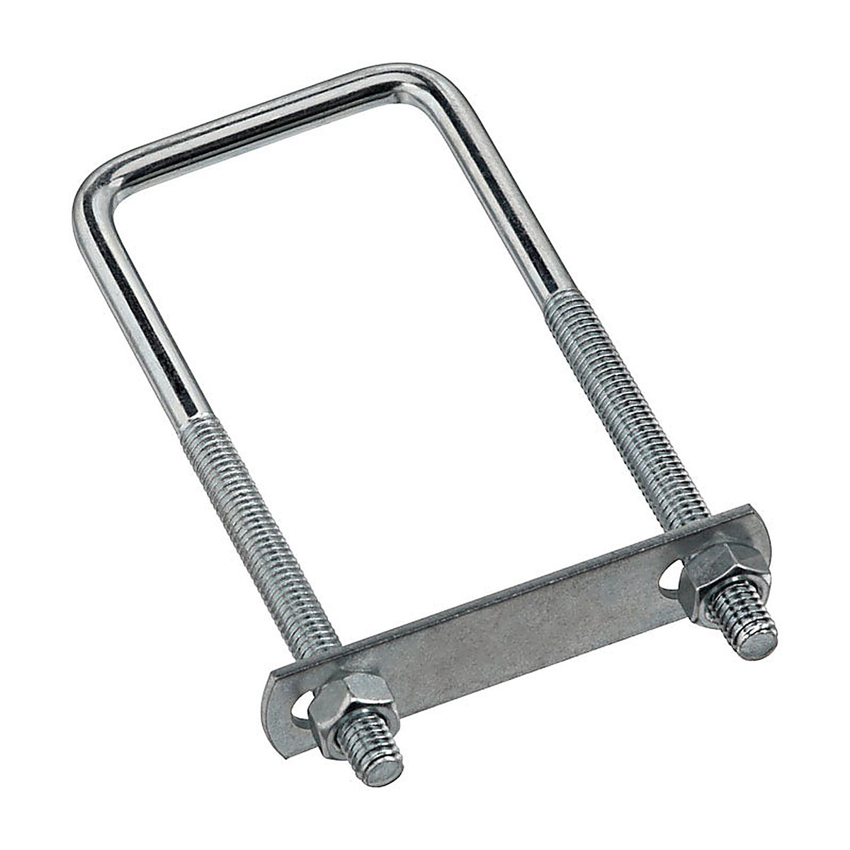 National Hardware N222-364 5/16 in. x 2 in. W x 5 in. L Coarse Zinc-Plated Steel Square U-Bolt