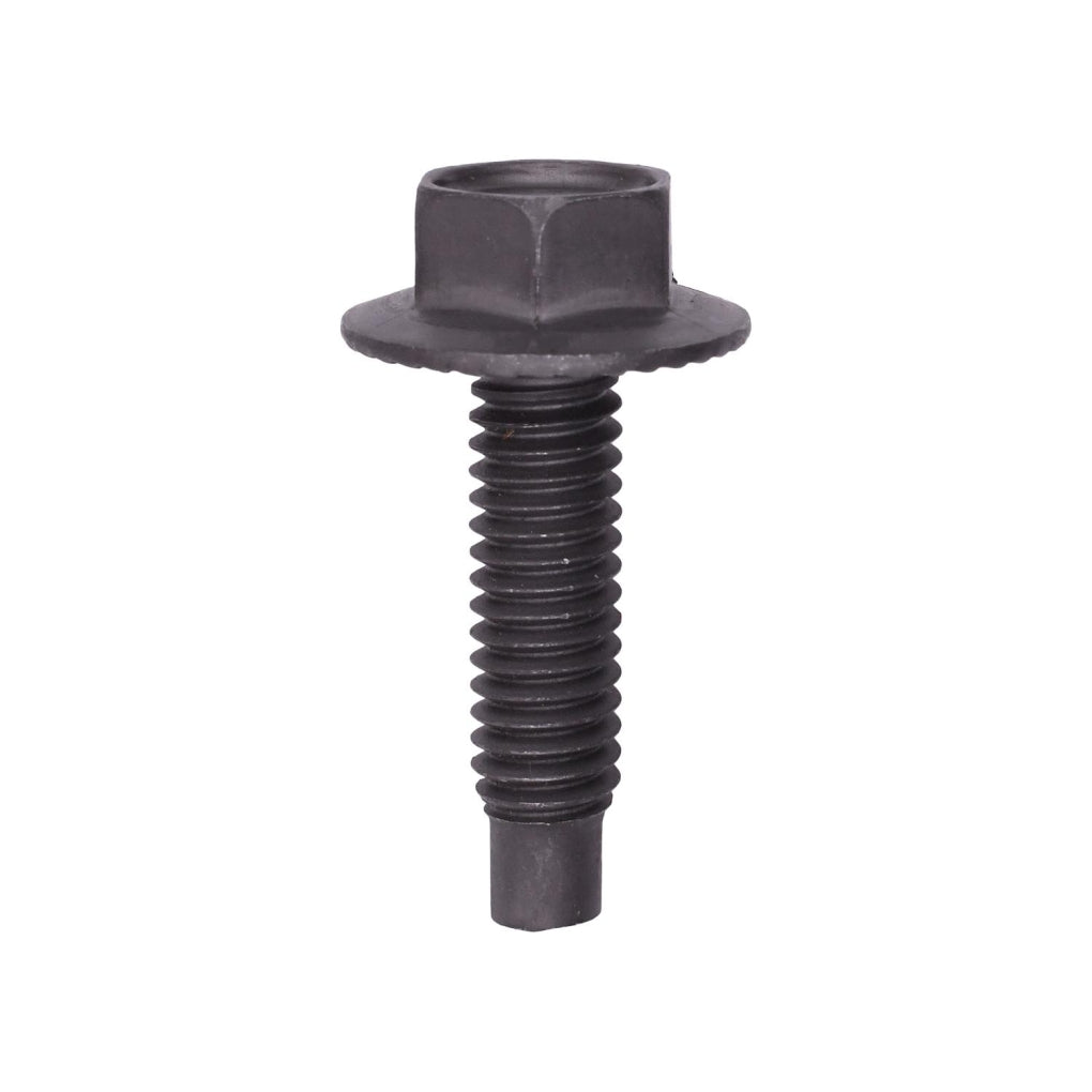 Auveco 5713 5/16"-18 x 1-1/4" Indented Hex Large Flange Washer Head