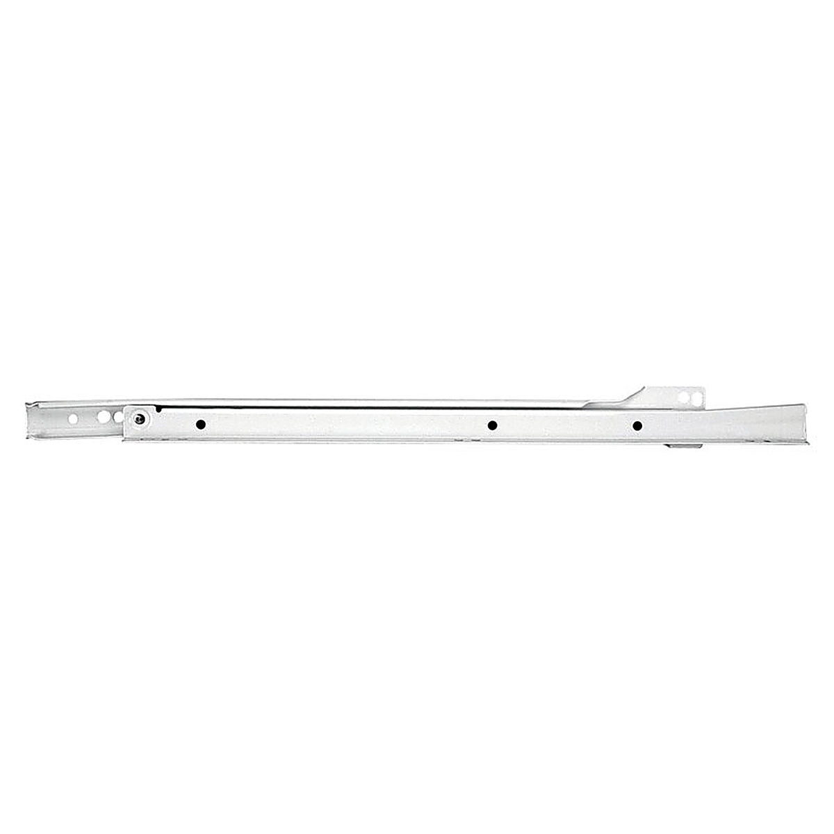 Knape & Vogt 1805RP WH 550 22 in. L Steel Ball-Bearing Rollers Euro Self-Close Drawer Slide 2/Pack