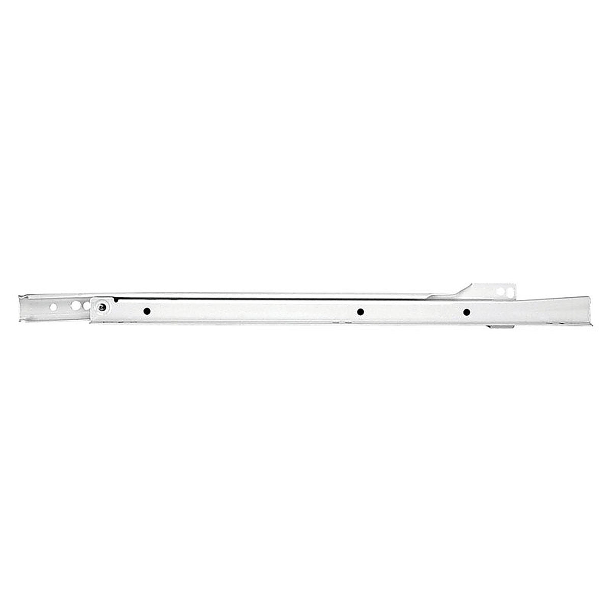 Knape & Vogt 1805RP WH 500 20 in. L Steel Ball-Bearing Rollers Euro Self-Close Drawer Slide 2/Pack