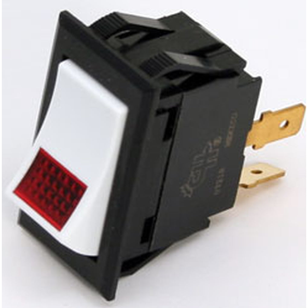 Cole Hersee 57300-22 SPST On-Off Rocker Switch with Pilot