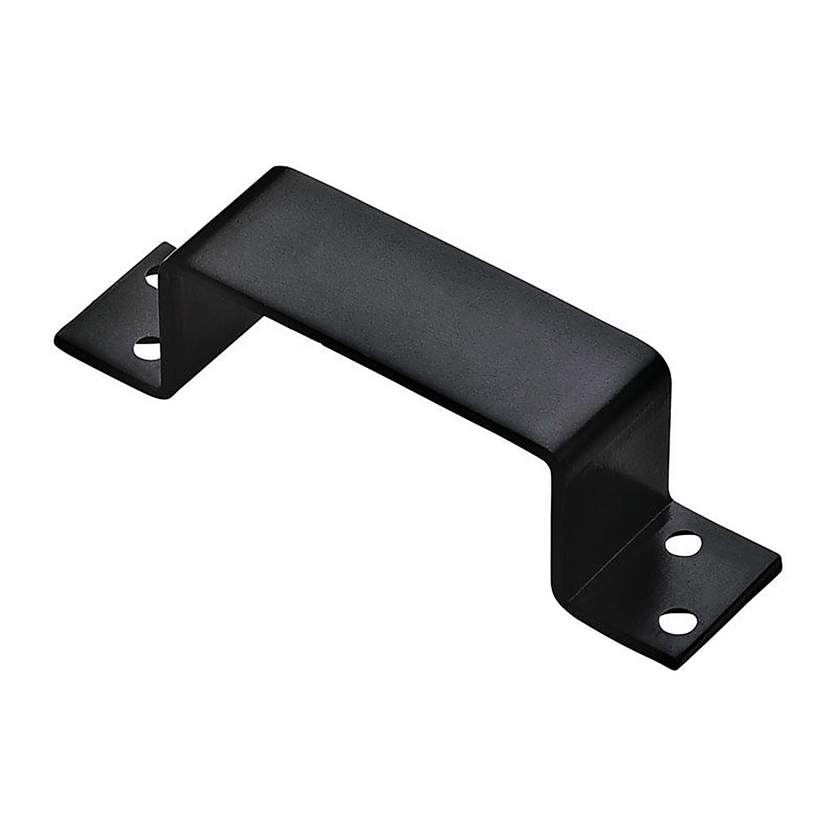 National Hardware N351-502 Gloss Black Hot Rolled Steel Closed Bar Holder 1/Pack