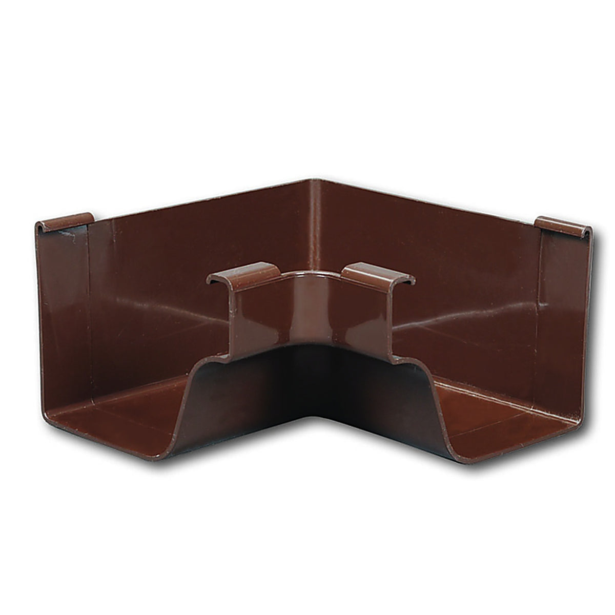 Amerimax M1504 6.25 in. H x 3.4 in. W x 6.25 in. L Brown Vinyl Inside Corner