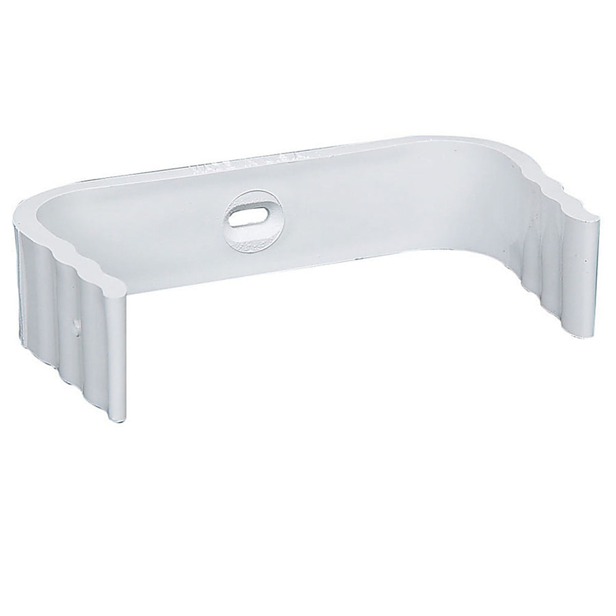 Amerimax 39029 1 in. H x 4 in. W x 3 in. L White Vinyl Downspout Band
