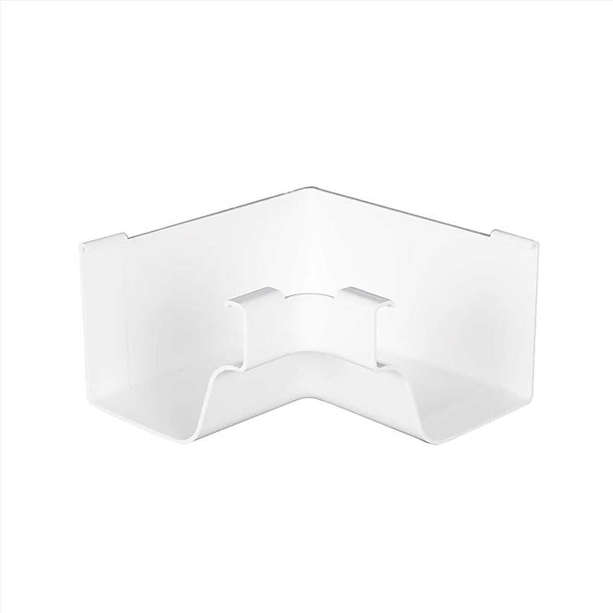 Amerimax M0504 3.25 in. H x 6.25 in. W x 5 in. L White Vinyl Inside Corner