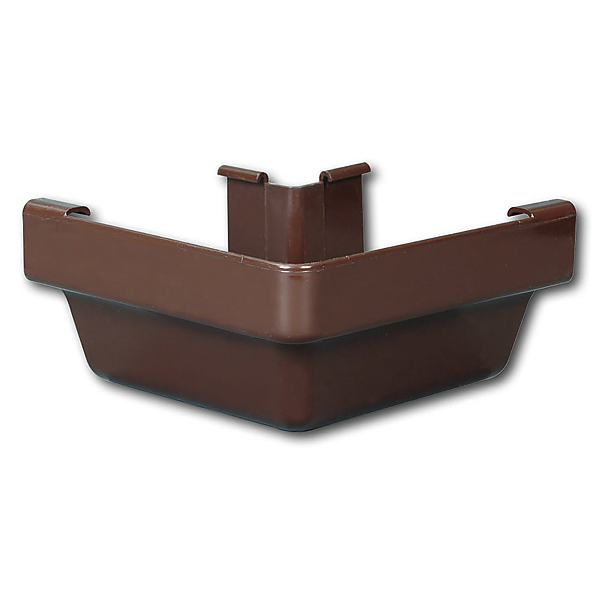 Amerimax M1503 6.25 in. H x 3.3 in. W x 6.25 in. L Brown Vinyl Outside Corner