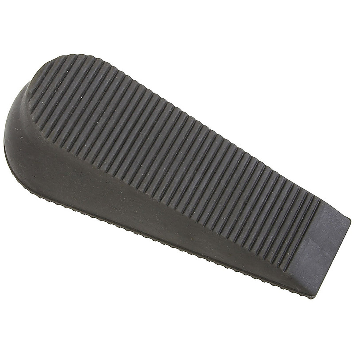 National Hardware N237-891 1-3/4 in. H x 6 in. W Rubber Gray Wedge Door Stop Mounts to floor